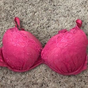 Victoria Secret Pink Plunge Push Up Bra